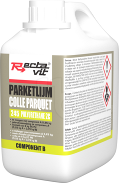 115030-ZTRA Rectavit 245 Parketlijm 8,25kg CompB