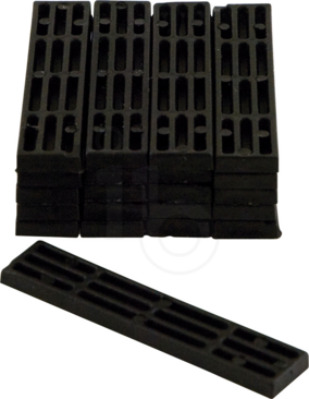 120756-ZTRA AFSTANDSHOUDERS PVC 6mm