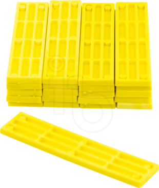 120758-ZTRA AFSTANDSHOUDERS PVC 4mm