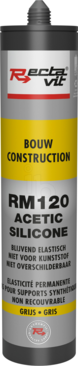 Packshot RM 120 Bouw (Acetic Silicone) - 310 ml - Grijs