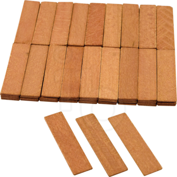 106793-ZTRA AFSTANDSHOUDERS HOUT 2mm