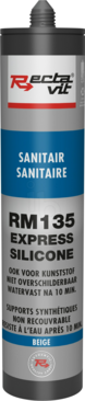 Product shot RM 135 Sanitair Express (Silicone) - 310 ml - Beige